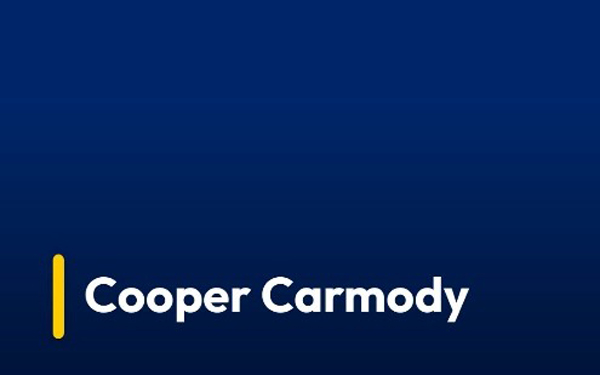 Cooper Carmody name spelled out